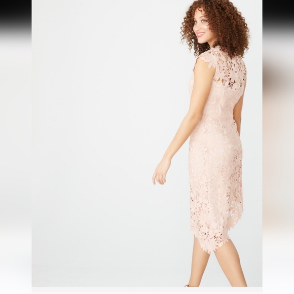 RW&CO Asymmetrical Guipure Lace Cocktail dress - Picture 10 of 11